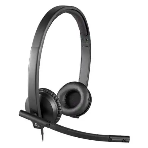Slušalice sa mikrofonom Logitech H570e 981 000575, crne