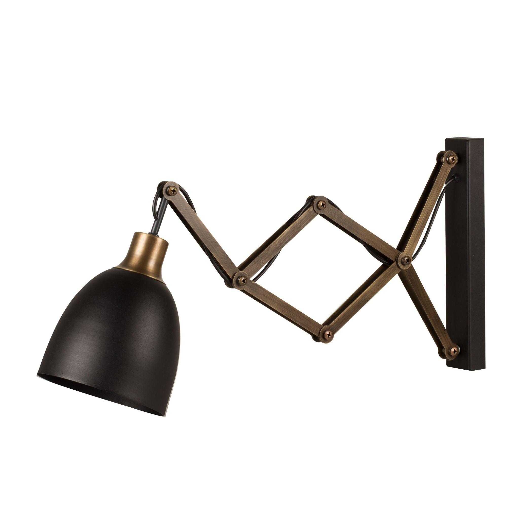 Zidna lampa Sivani - MR - 725 Crna, Vintage