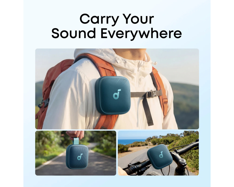 Soundcore Boom Go 3i 15W prenosni bluetooth IP68 zvučnik plavi