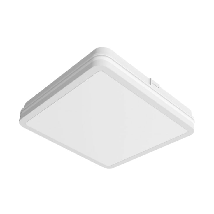 Bela LED plafonjera 24W, promenljiva boja svetla