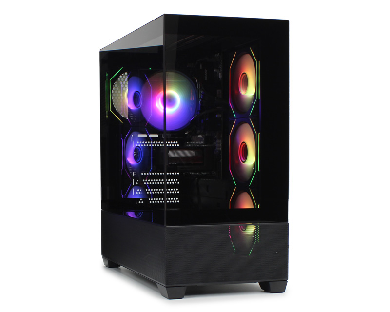 Kućište  X218B-4F V2 ARGB Black Horizon glass