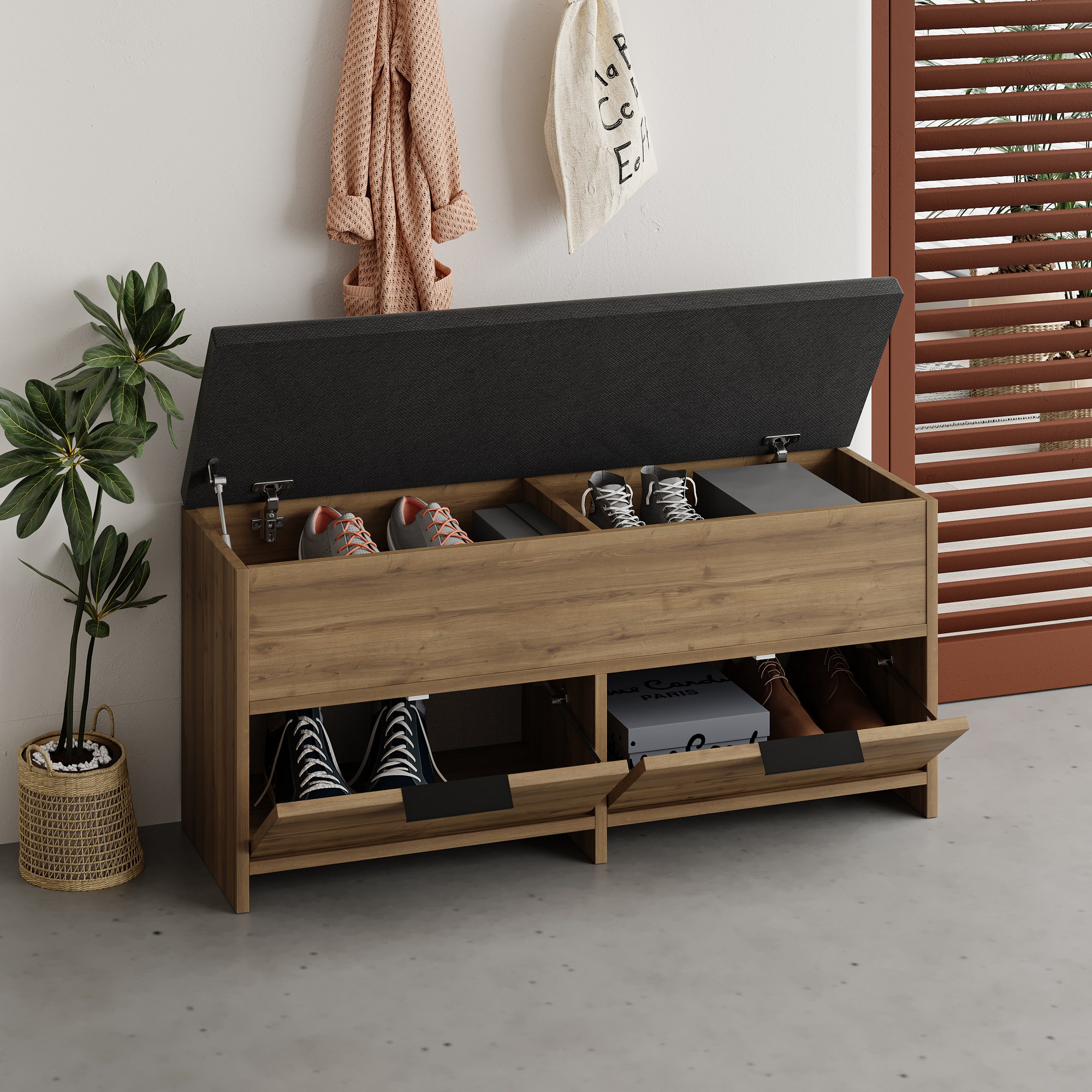 Cipelarnik Cove Shoe Bench - Hitit