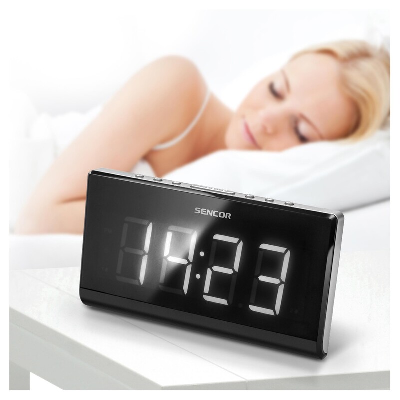 Digitalni sat sa prikazom temperature SENCOR SRC 340