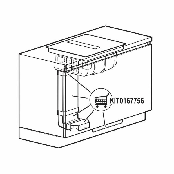 Set za recirkluaciju NT FIT "plinth-in" KIT0167756