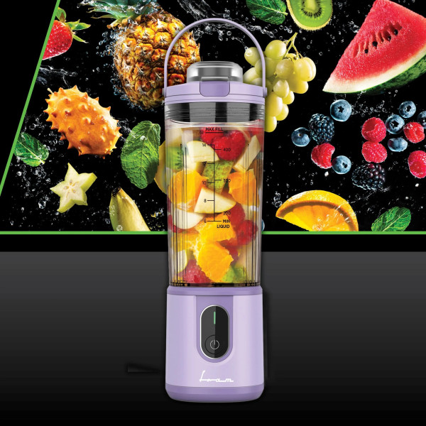 Blender Fram FBP-P74PP 0,4l/7,4V/USB-C/roze