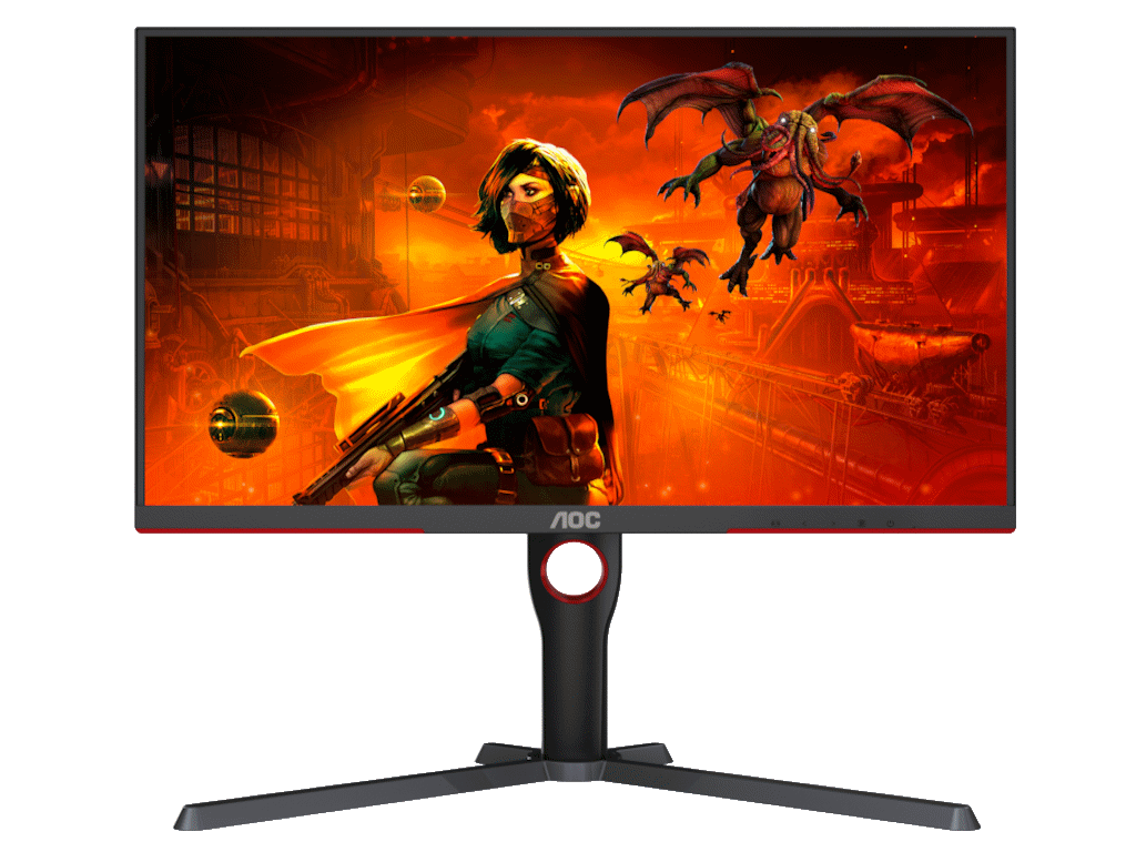Monitor AOC U27G3X/BK 27"/IPS/3840x2160/160Hz/1ms GtG/HDMIx2,DPx2/Gsync,adaptive sync/Pivot,visina