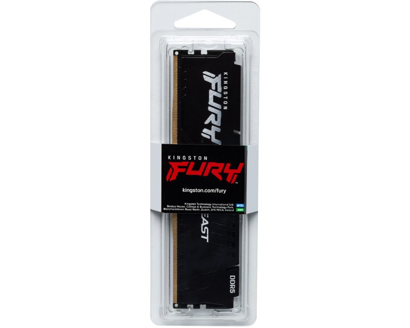 RAM KINGSTON DDR5 16GB 5600MT/s KF556C36BBE-16 Fury Beast Black EXPO