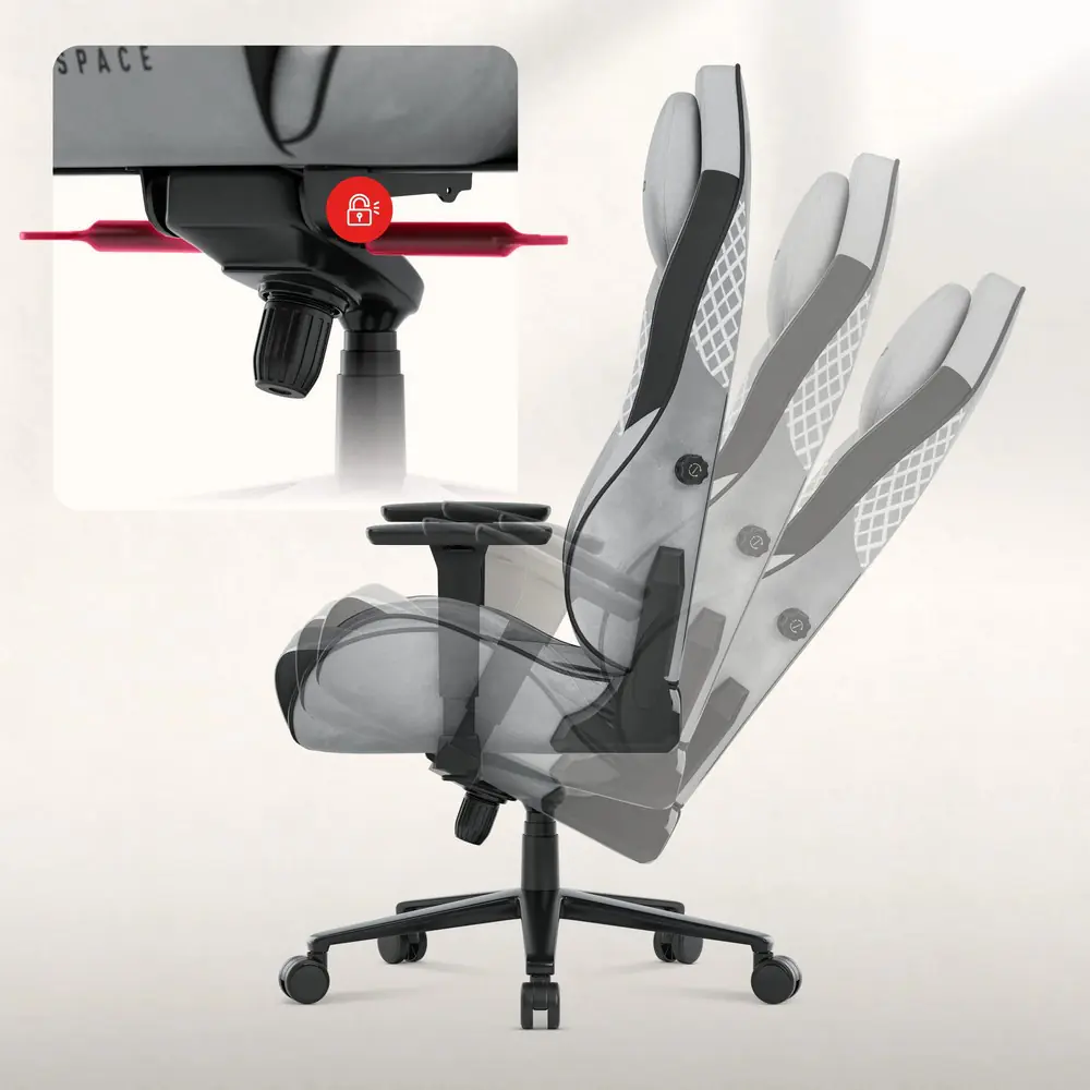 Huzaro Force 8.3 Siva Gaming stolica
