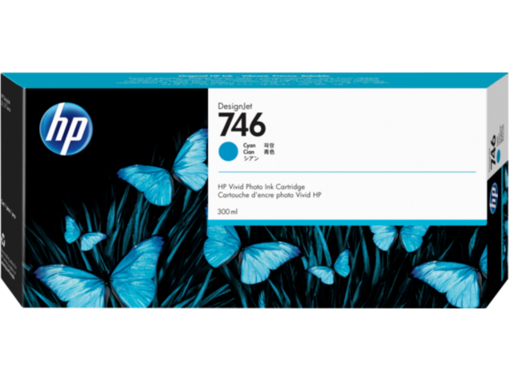 Kertridž HP 746 300ml/plava