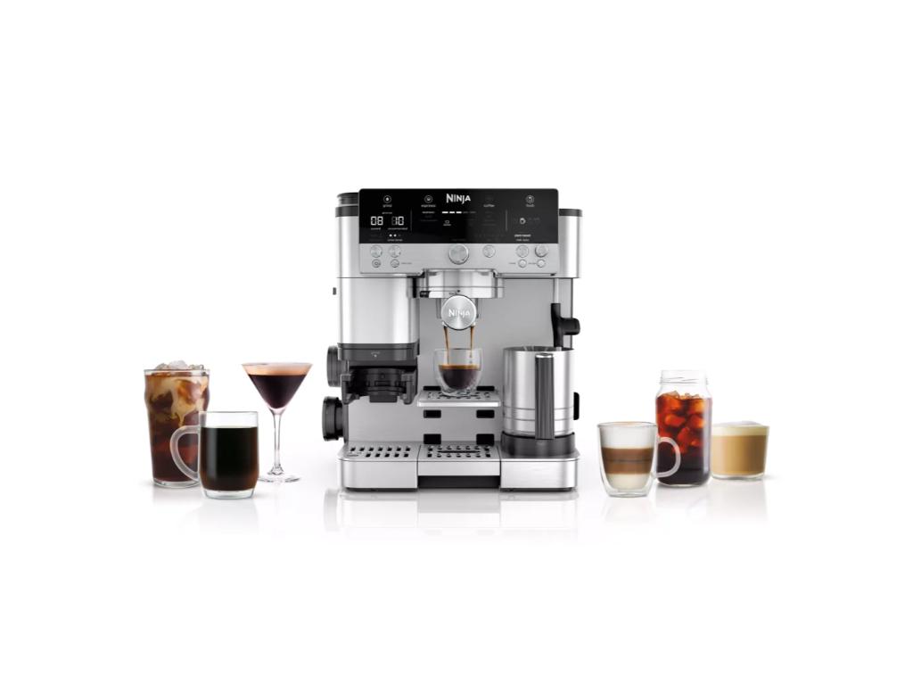 Aparat za kafu NINJA ES601E Luxe Café Premier/crna-siva