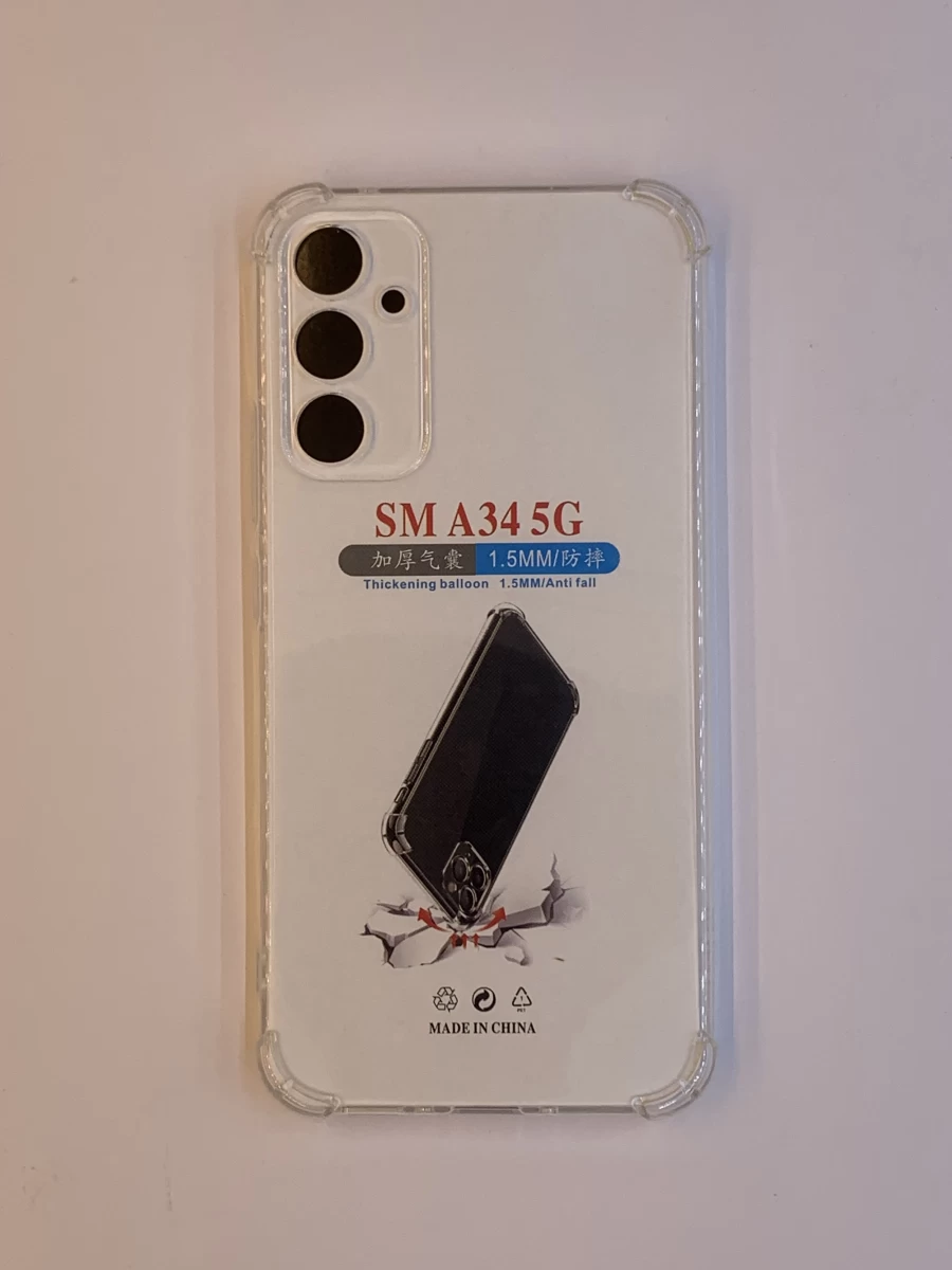 Samsung A34 transparent sa ojačanim ivicama