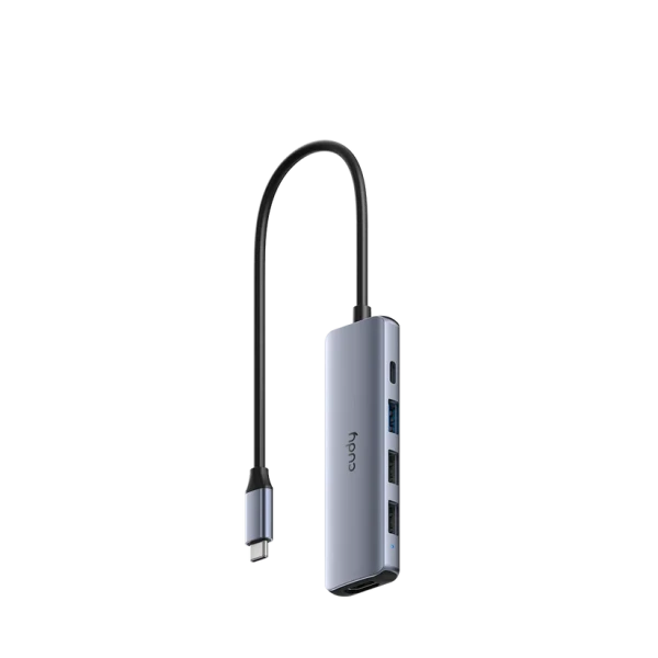 Adapter-konverter Cudy UH405 USB Tip C 1xUSB-A 3.0/2xUSB-A 2.0/HDMI