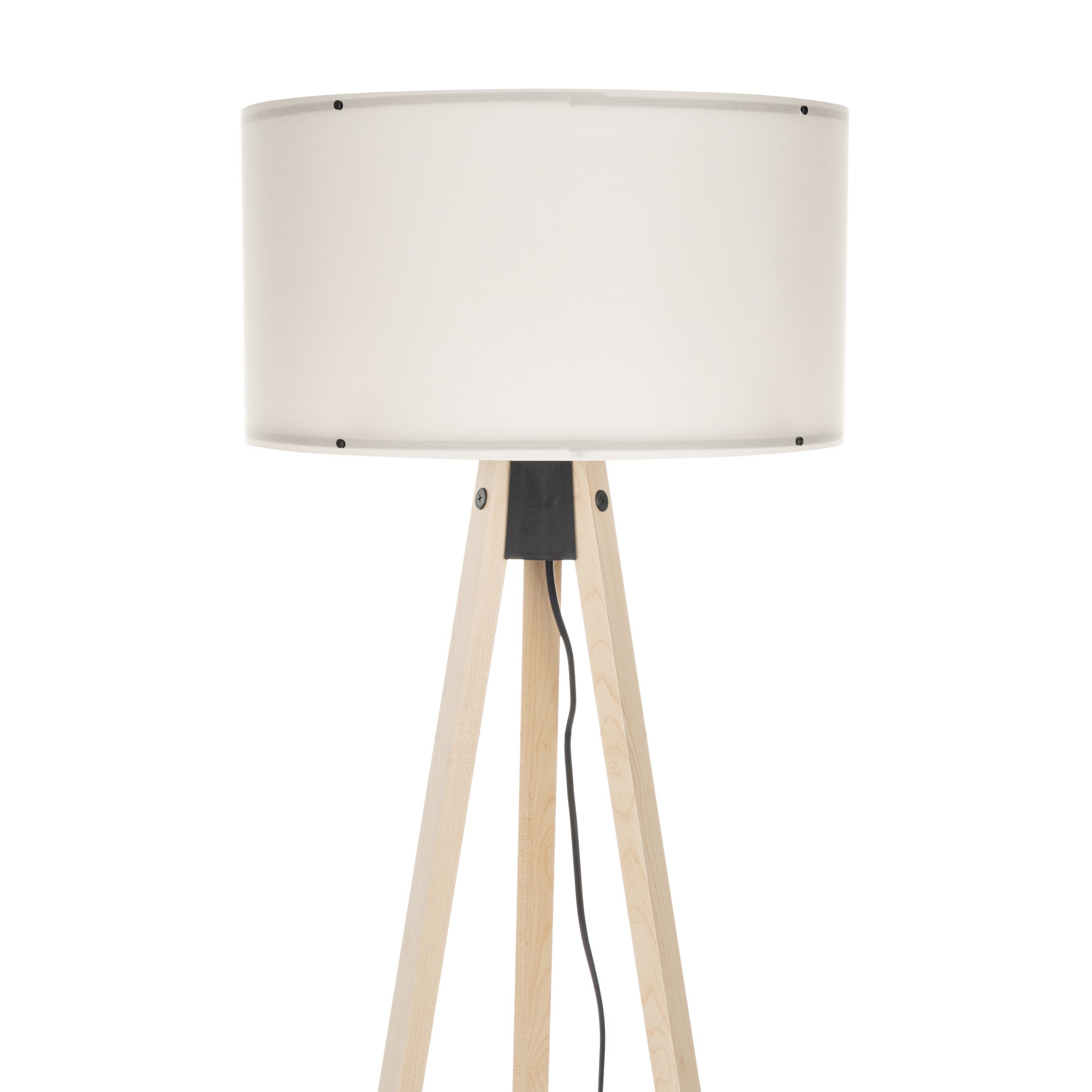 Podna lampa AYD-1524 Krem, Hrast