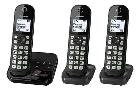 Panasonic KX-TGC463GB sa 3 slušalice i sekretaricom