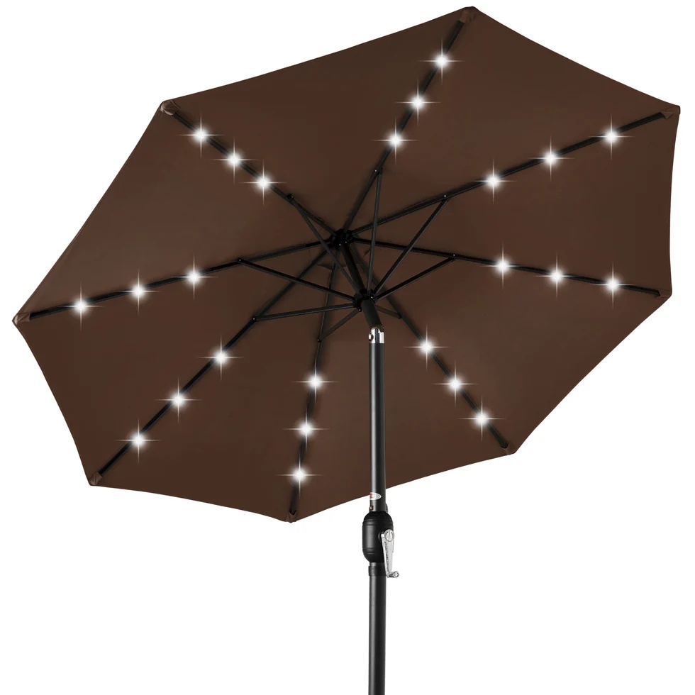 Suncobran sa led osvetljenjem biege Bolzz