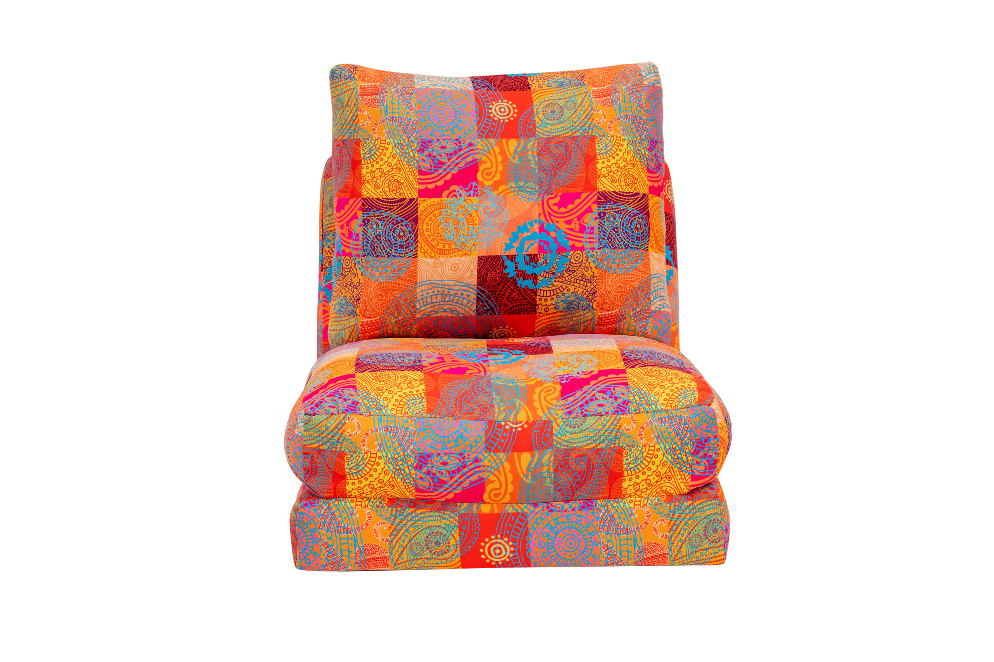 Fotelja na razvlačenje Taida 1 - Seater - Patchwork Višebojna