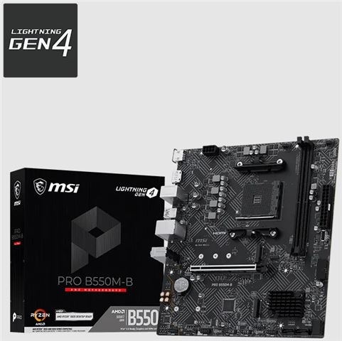MBO AM4 MSI PRO B550M-B