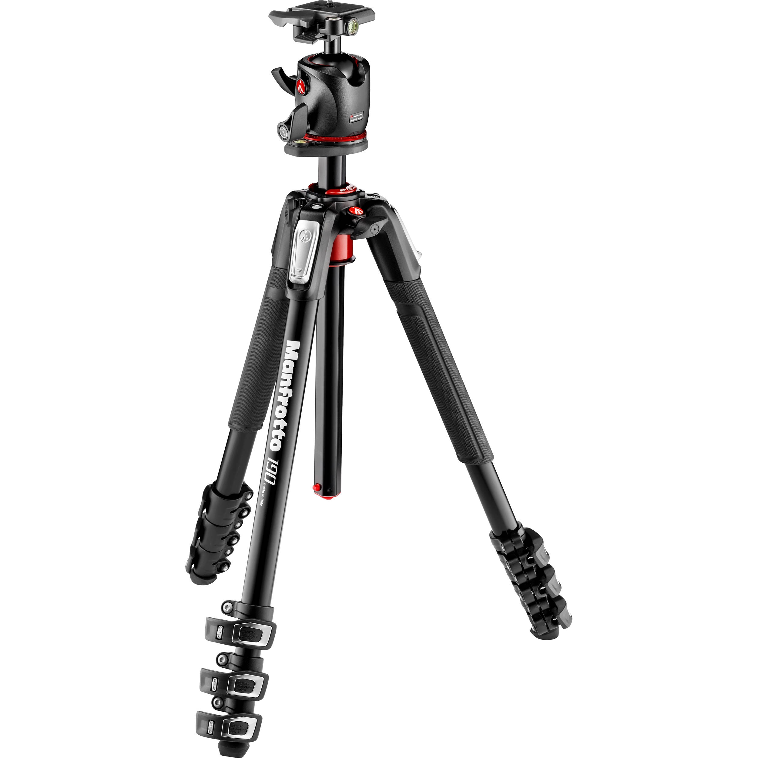 Manfrotto Tripod SET MK190XPRO4-BHQ2 Alu 4 SEC Kit Ball Head