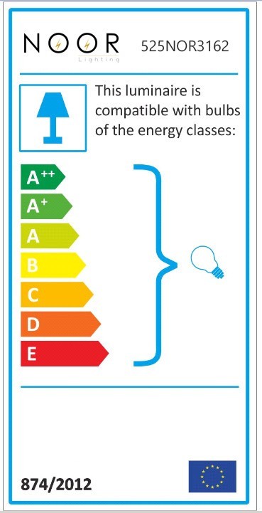 Zidna lampa Datca - N-934 Prirodna
