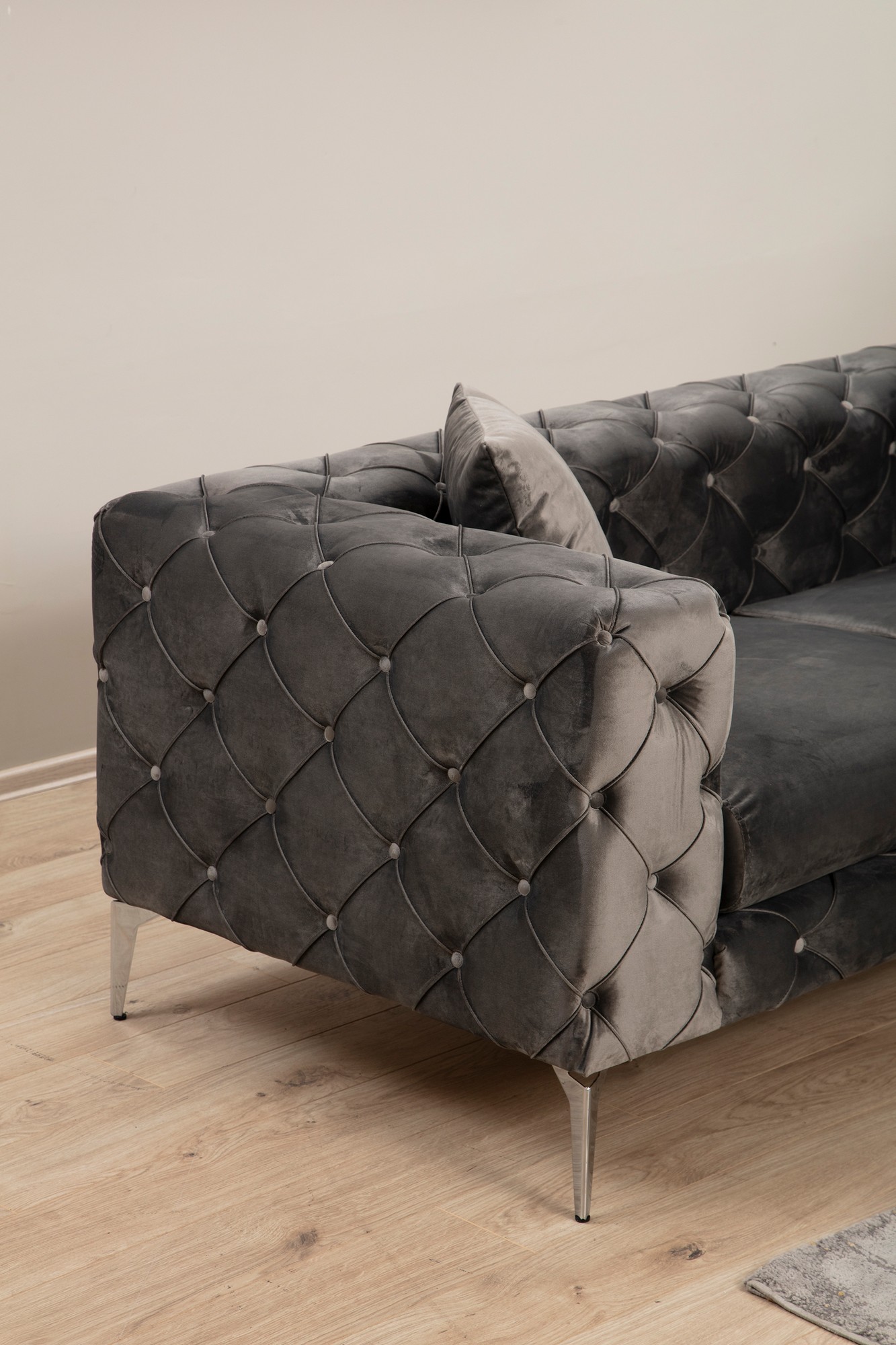 Dvosed Como 2 Seater - Antracit