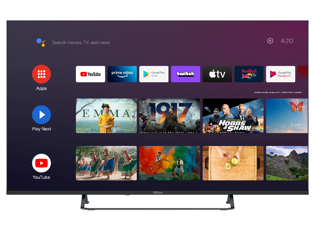 Televizor TESLA 43E625BFS/LED/43"/Full HD/smart/Android/crna/frameless