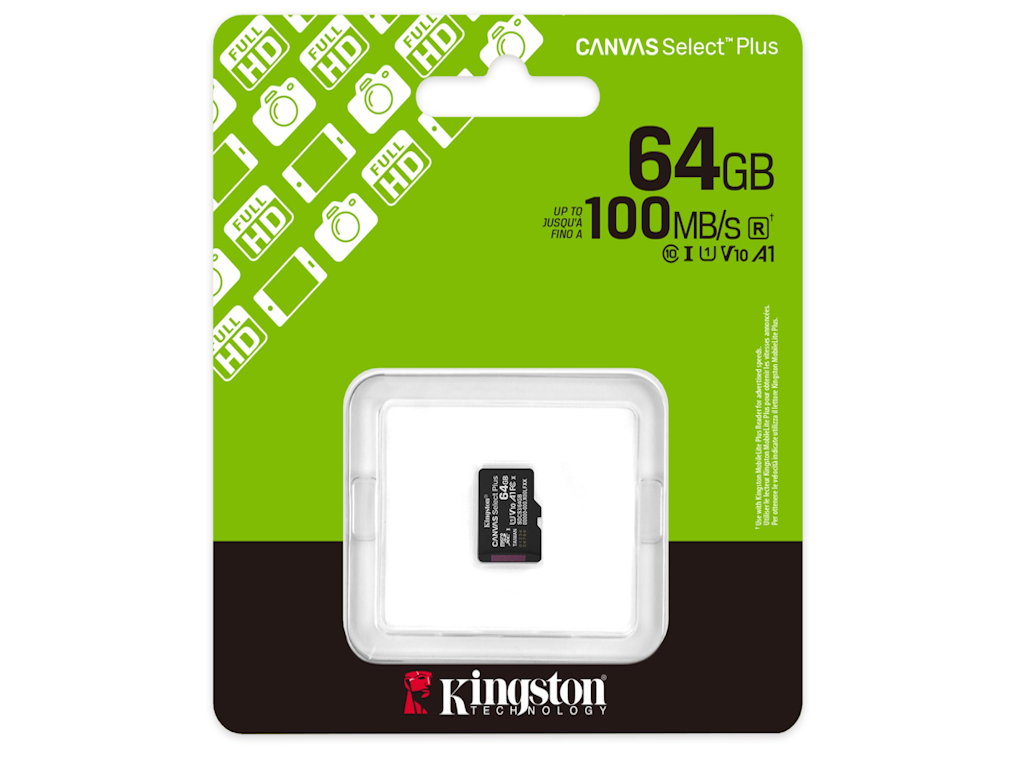 Memorije kartice KINGSTON SDCS3/64GBSP/microSDXC/64GB/Class10 U1/100MB/s-85MB/s