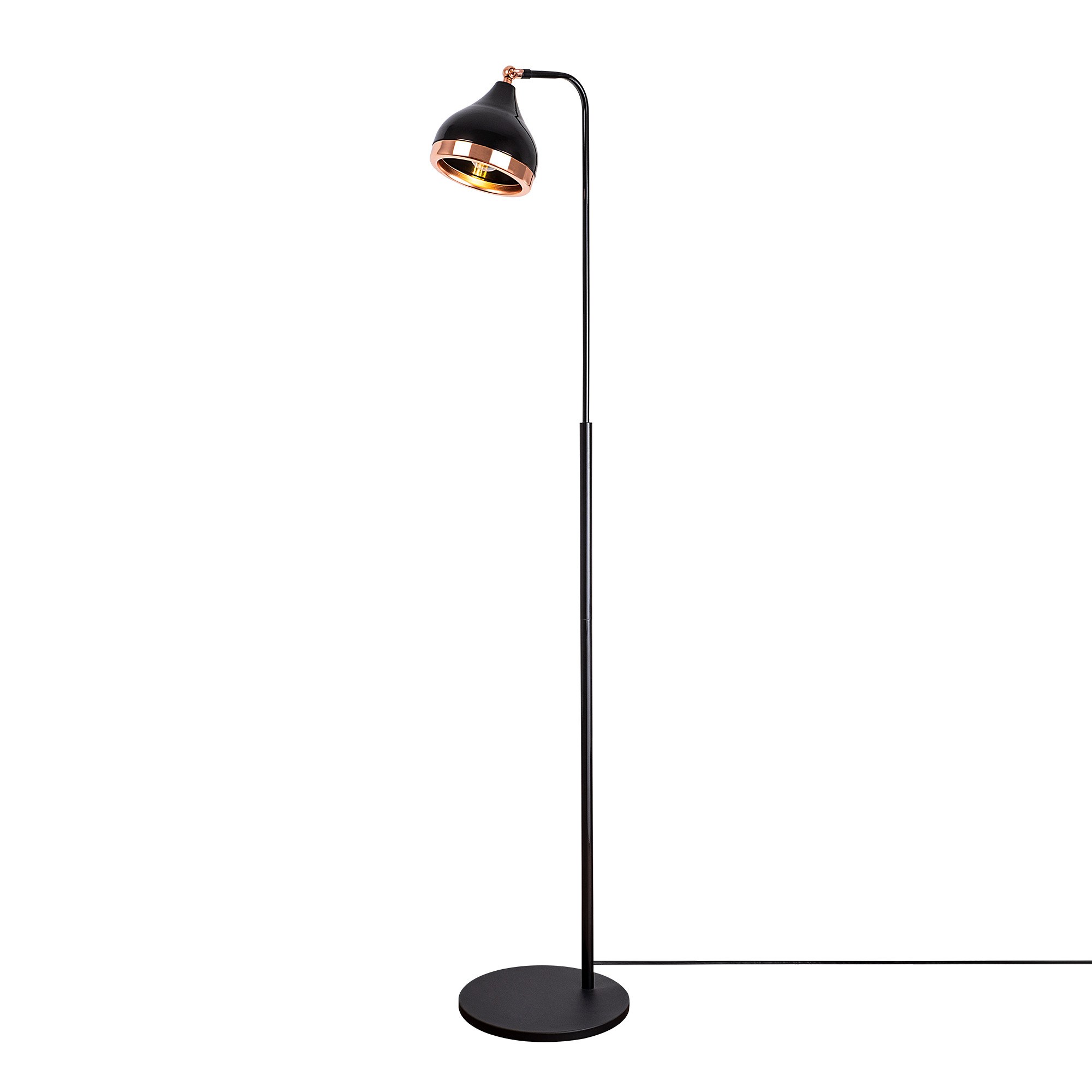 Podna lampa Yıldo - NT - 146 Crna, Bakarna