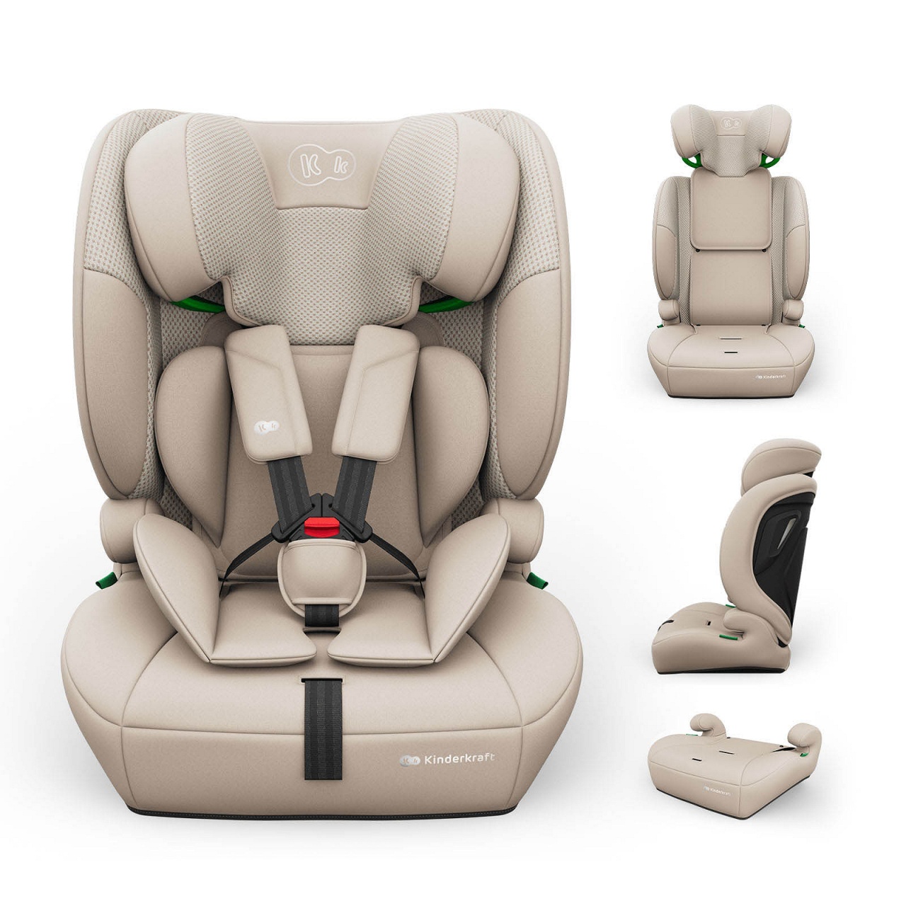KINDERKRAFT AUTOSEDIŠTE COMFORT UP 2 PLUS I-SIZE BEIGE