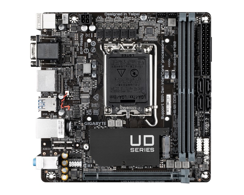 MB s1700 GIGABYTE H610I DDR4 rev.1.0