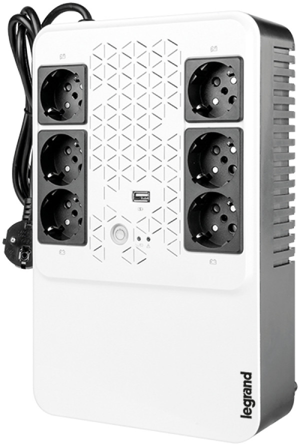 UPS Legrand KEOR Multiplug LN310081 600VA/360W 6xšuko