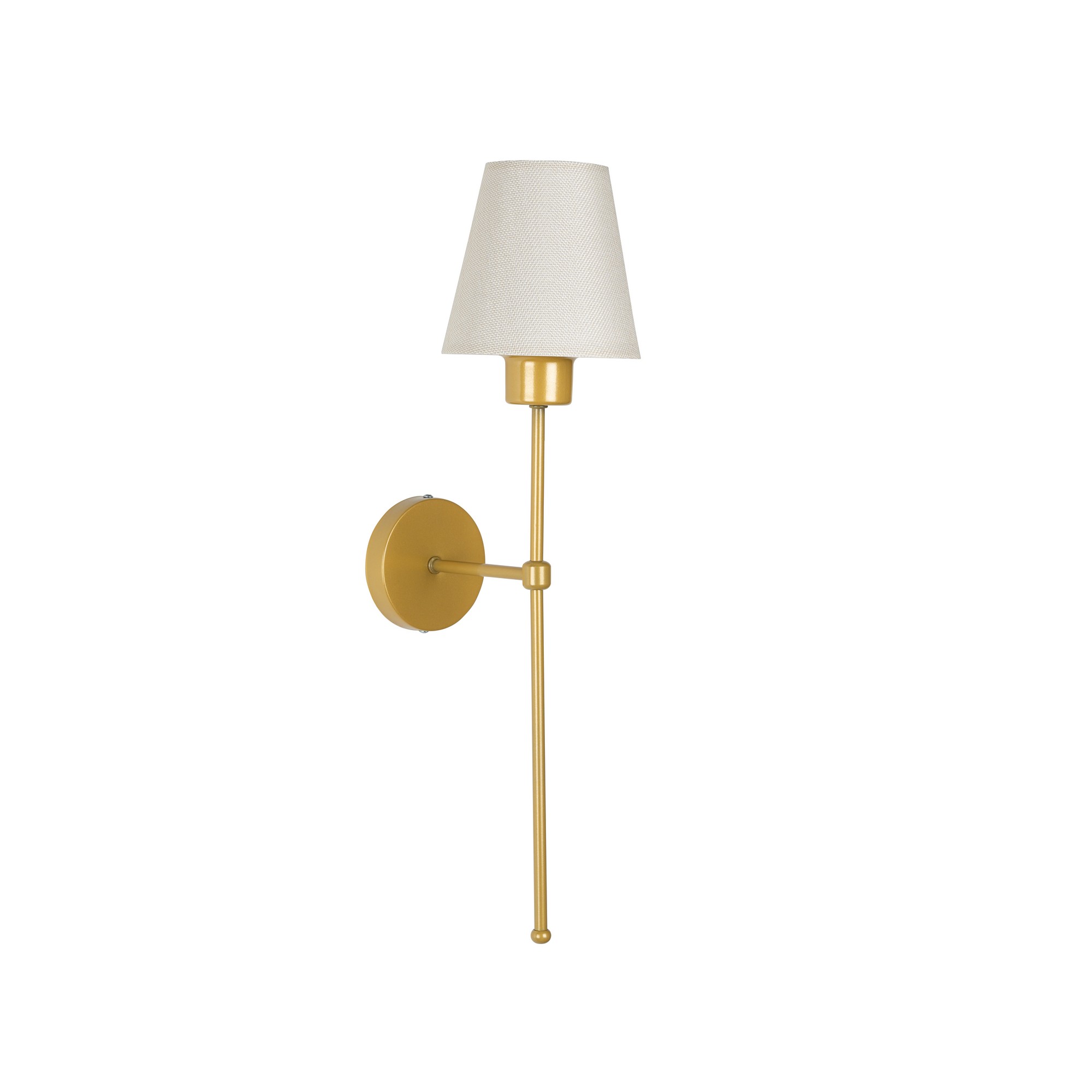Zidna lampa 241968 Krem, Zlatna
