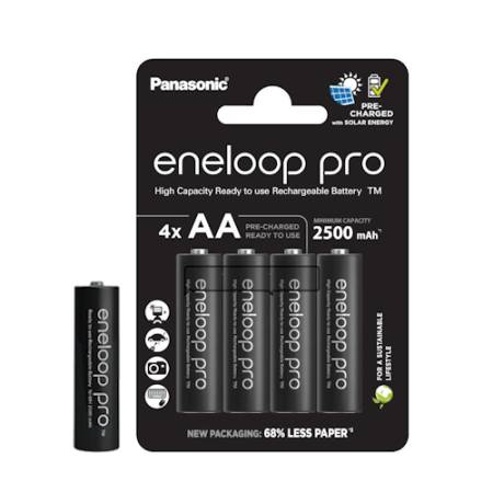 Panasonic bat. eneloop pro AA/4B (BK-3HCDE/4CP)