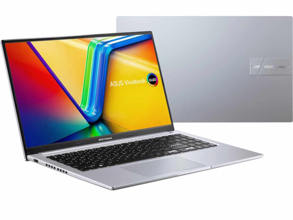 Laptop ASUS VivoBook M1505YA-MA240W/Win11 Home/15.6"OLED/Ryzen 7-7730U/16GB/512GB SSD/srebrna