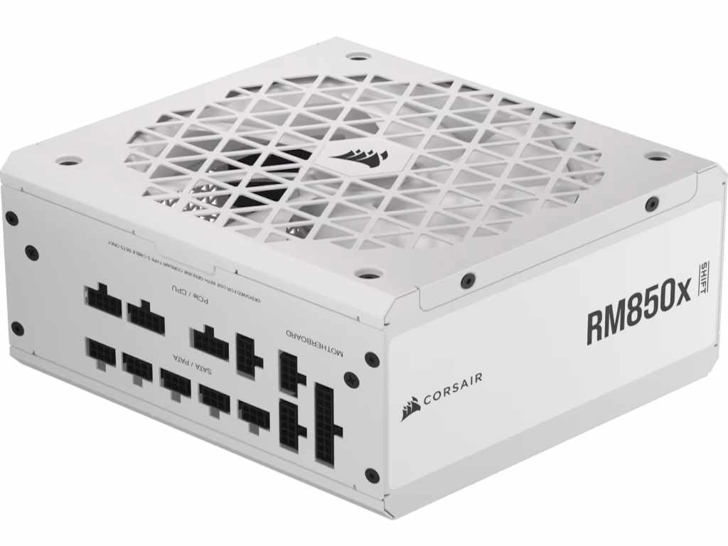 Napajanje CORSAIR SHIFT RM850x 750W/modularno/ATX/80+Gold/bela