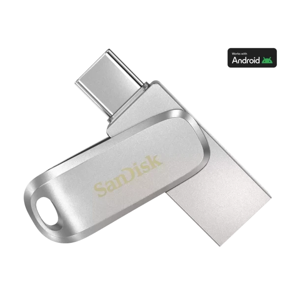 SanDisk Dual Drive USB Ultra Luxe 64GB Type C 400Mb/s 3.2 Gen 1
