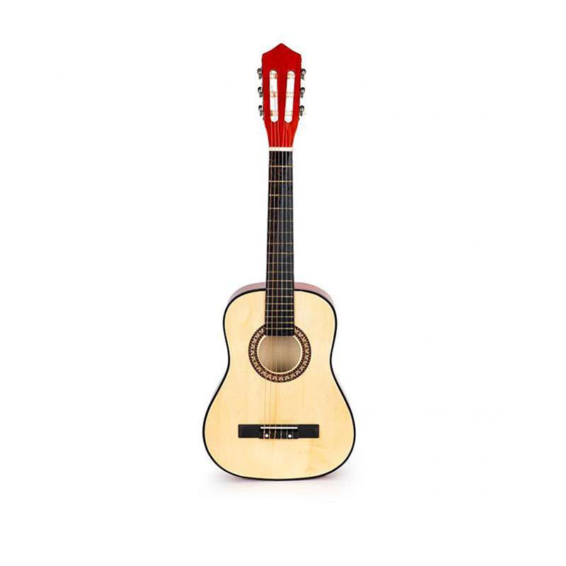 VELIKA DRVENA GITARA ZA DECU CRVENA