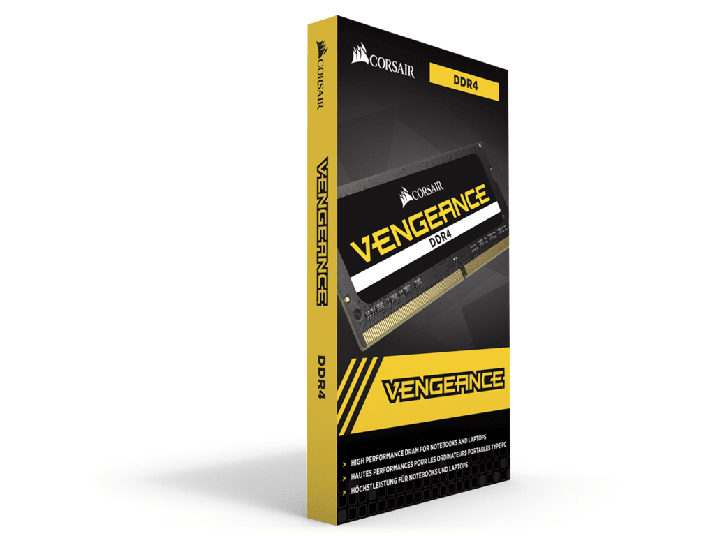 Memorija CORSAIR VENGEANCE 16GB(1x16GB)/SODIMM/DDR4/3200MHz/C22/1.2V/crna