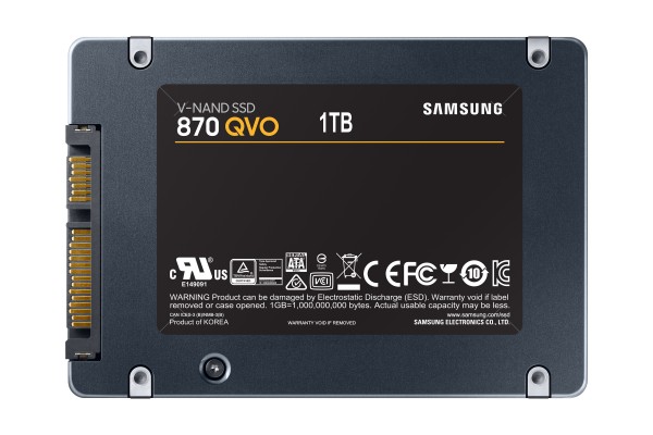 SSD 2.5" SATA 1TB Samsung 870 QVO 560/530MBs, MZ-77Q1T0BW