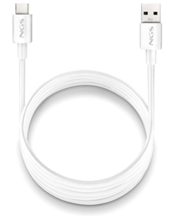 NGS Cable Charging Zyro 15W 1M USBAC White