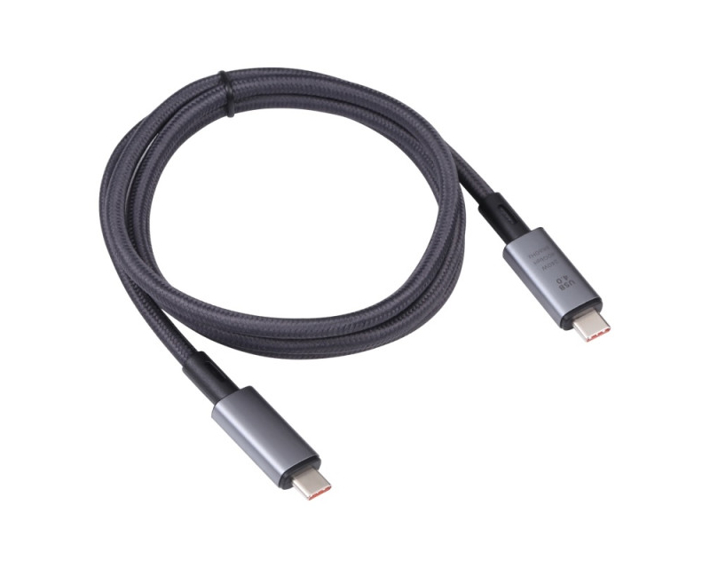 Kabl USB 4.0 na USB 4.0 8K/60 Hz, 240W 2m, crni