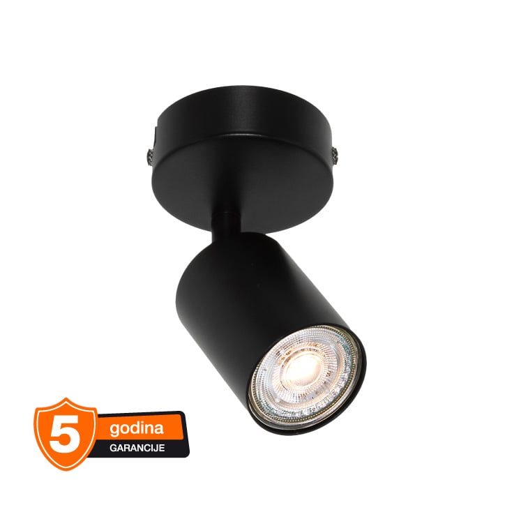 OSRAM ELEMENTAL crna spot lampa 1xGU10