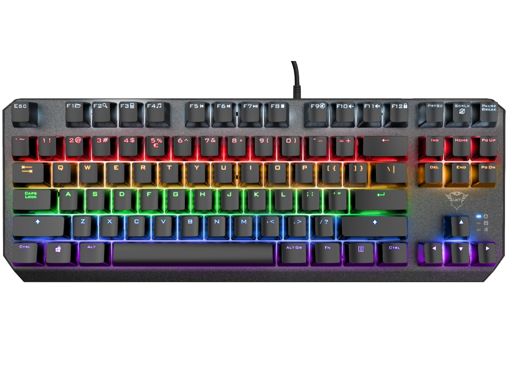 Tastatura TRUST GXT 834 CALLAZ mehanicka/crna