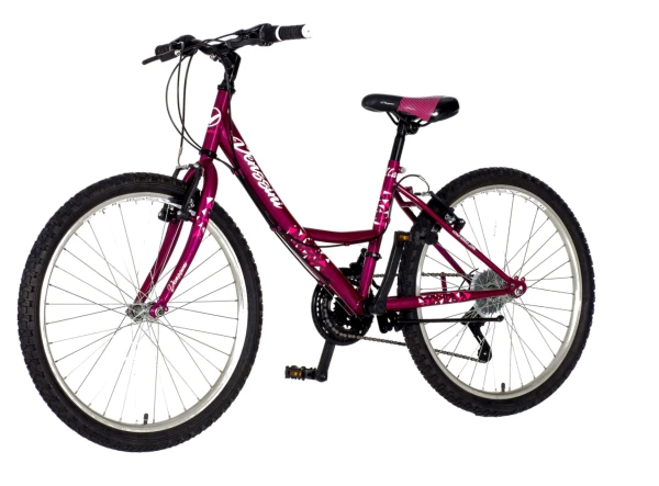Dečija bicikla Venssini Junior Parma 24/V-brake kontra/18 brzina/ljubičasta perla