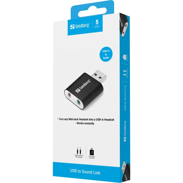 USB zvučna karta Sandberg 133-33