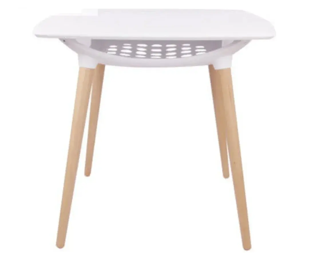 JANG Trpezarijski sto Beli 80x80cm